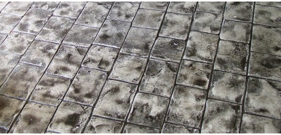 London Cobble Stone Rigid imprint Texture Decorative Concrete Cement Stamp Mat 